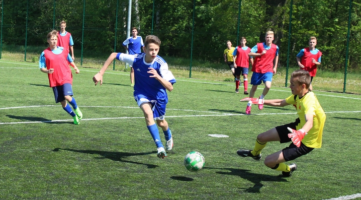 Drugie miejsce G1 w finale rejonu piłkarskich szóstek