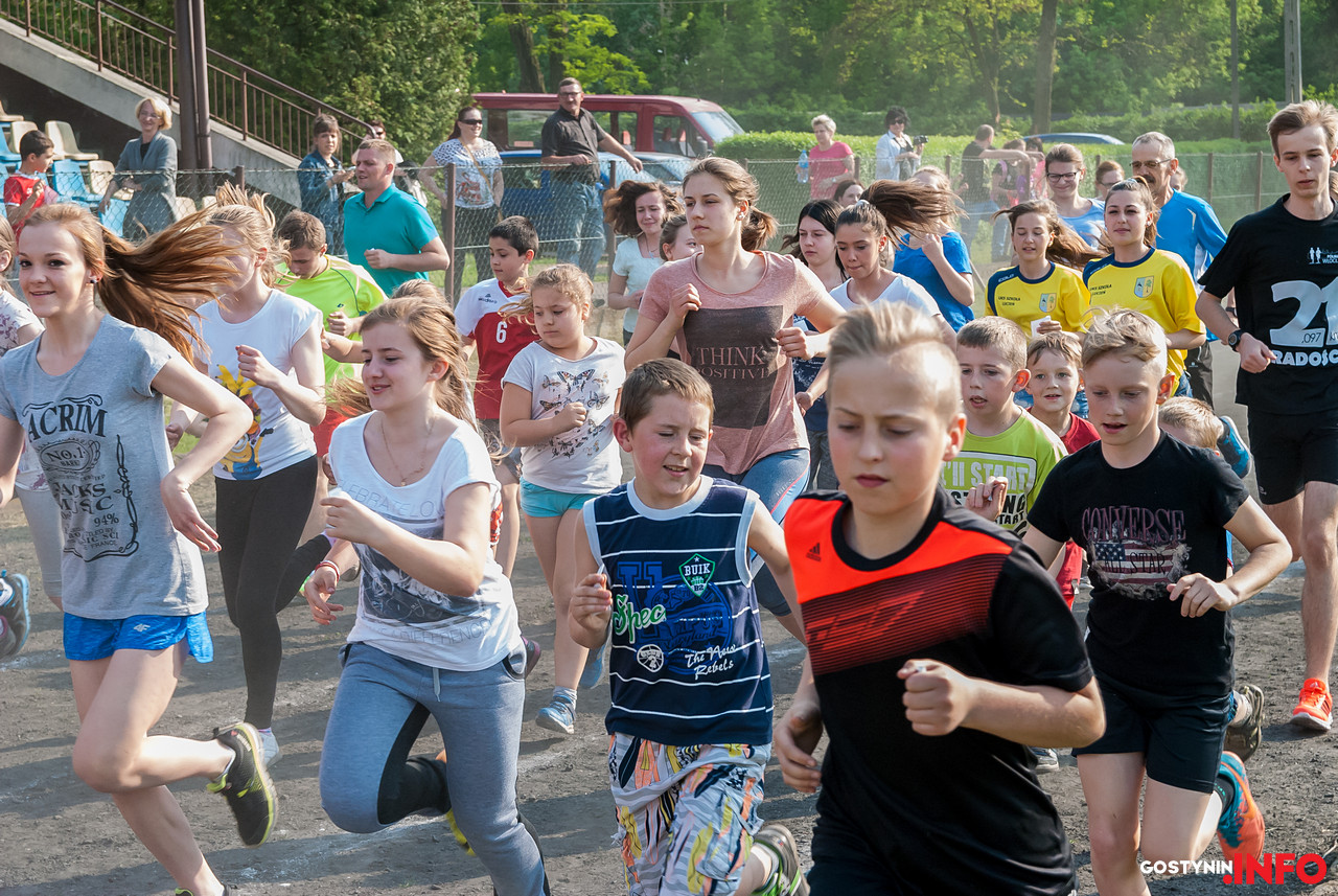 Polska biega - Gostynin również