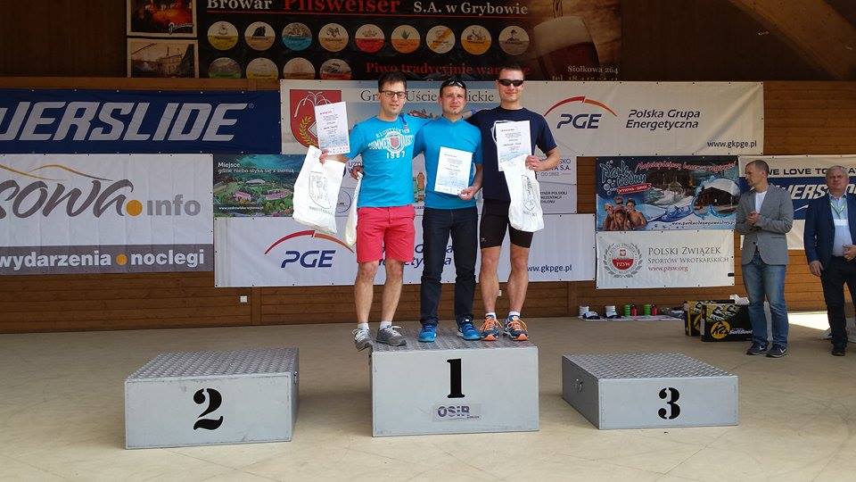 Adrian Lewandowski z UKS Zwoleń-Team z 3 miejscem w Gorlicach