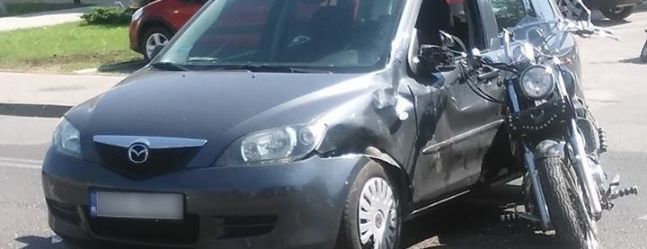 Wypadek przy Sądzie Rejonowym, 3 osoby trafiły do szpitala