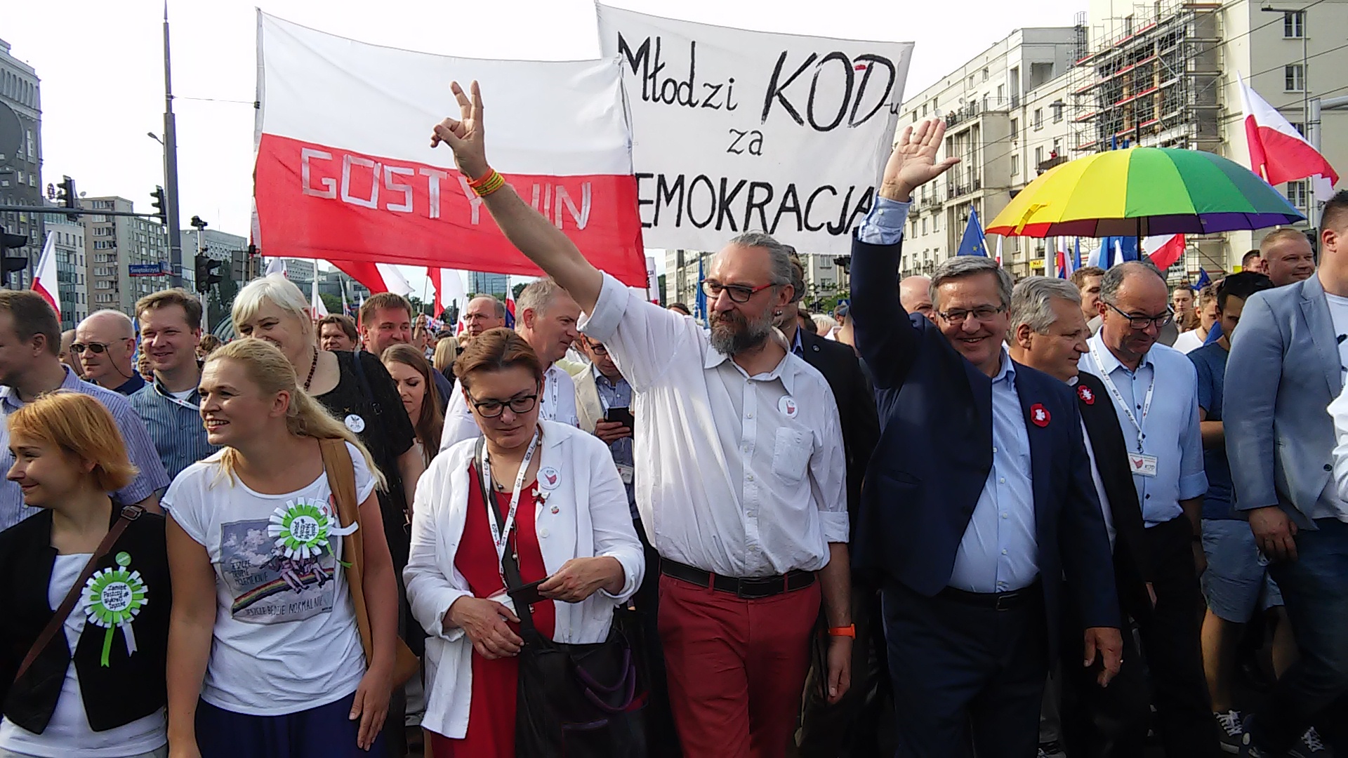 Wszyscy dla Wolności. "Rebelia" na ulicach Warszawy