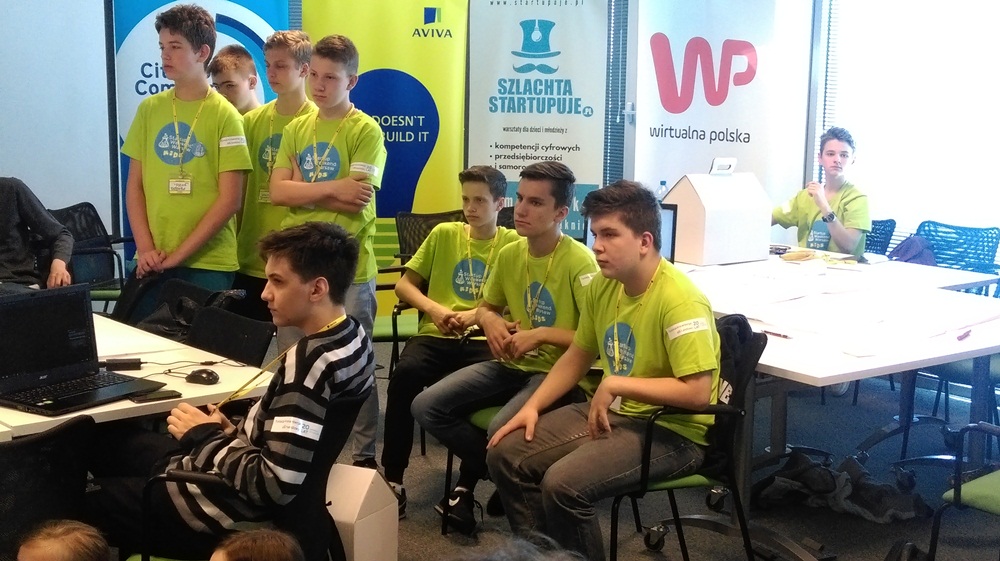 Gimnazjum nr 2 na Startup Weekend Warsaw 2016