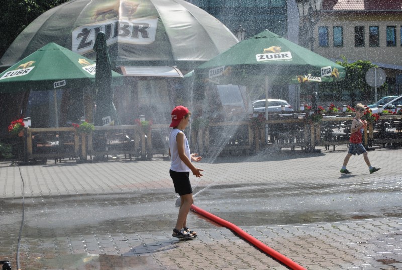 Wodna klimatyzacja na Rynku
