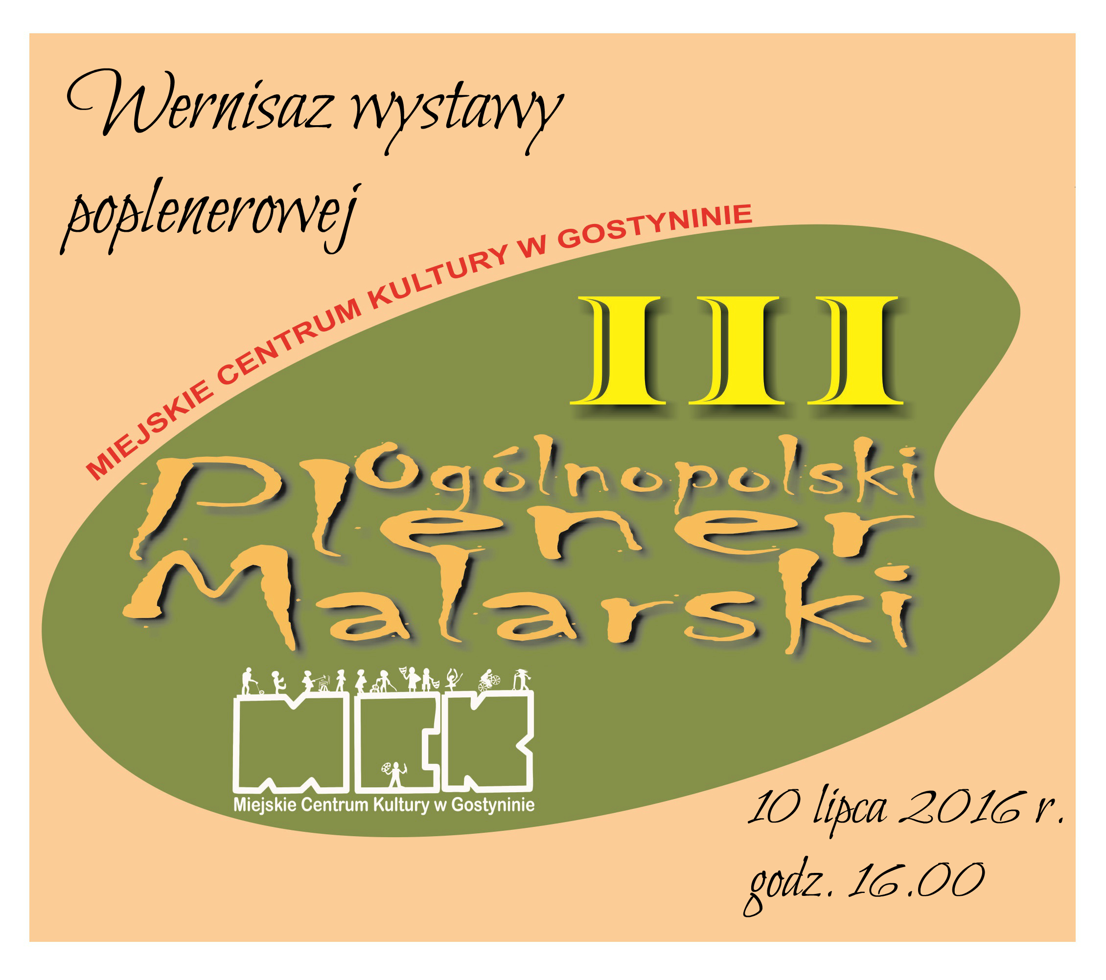 Wernisaż wystawy poplenerowej Gostynin 2016