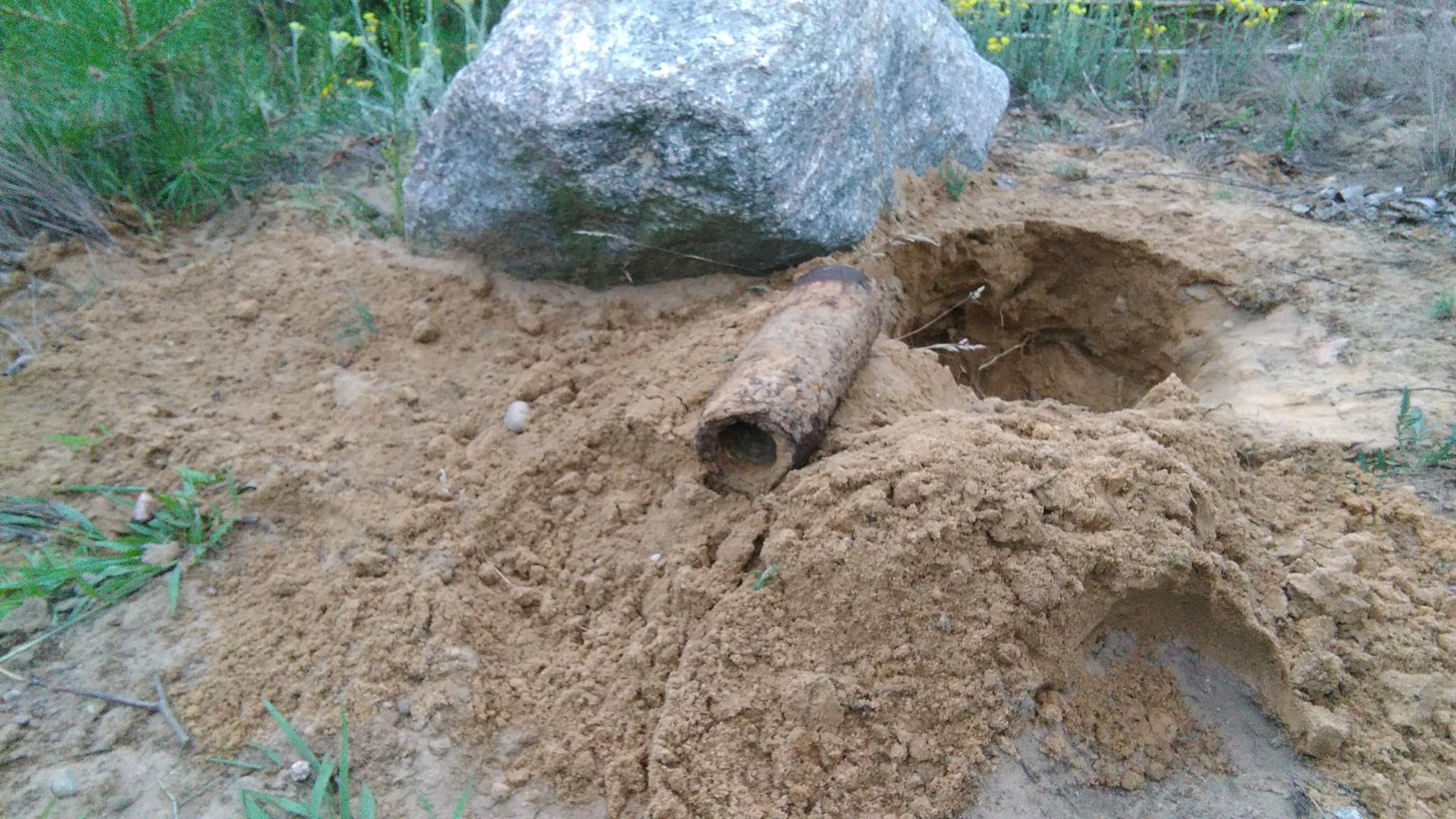 Na terenie Gminy Gostynin znajdował się niewypał z II Wojny Światowej