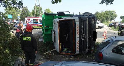 O Włos Od Tragedii. śmieciarka W...