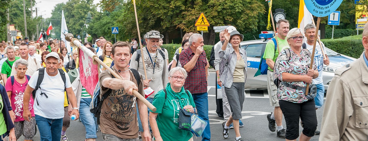 Z Płocka wyruszyła XXXV Piesza Pielgrzymka na Jasną Górę