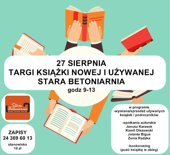 „Targi Książki Nowej i Używanej „ w MCH