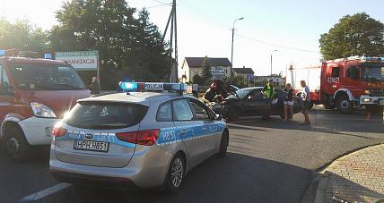 Wypadek Na Skrzyżowaniu Ulic ...