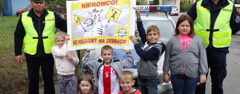 "Kierowco! Nie polujemy na zebrach!"
