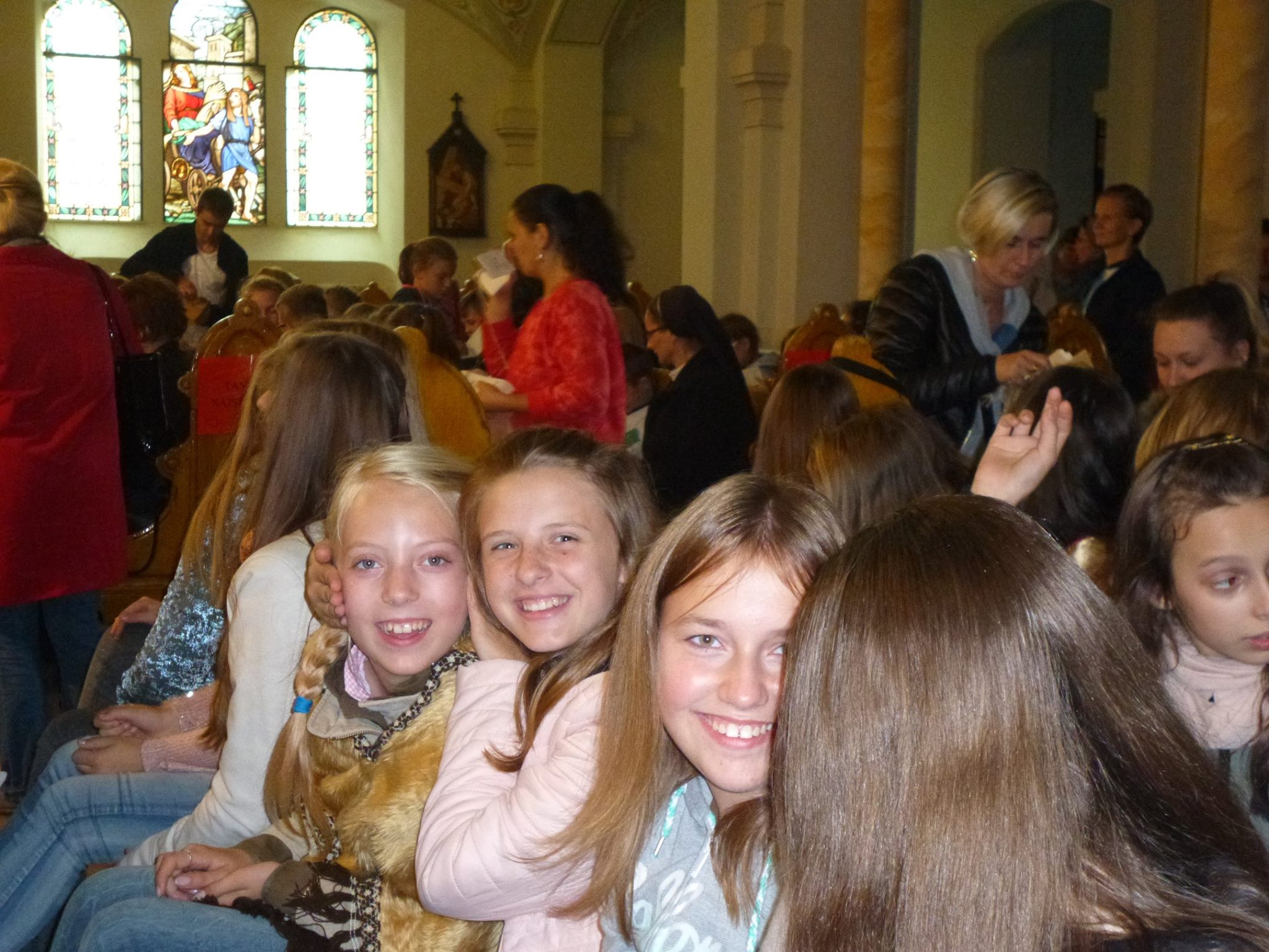 Schola z Gostynina wyjechała na warsztaty do Łodzi