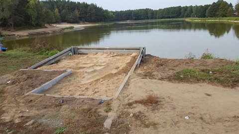 Łowisko na Zalewie Piechota przyjazne niepełnosprawnym