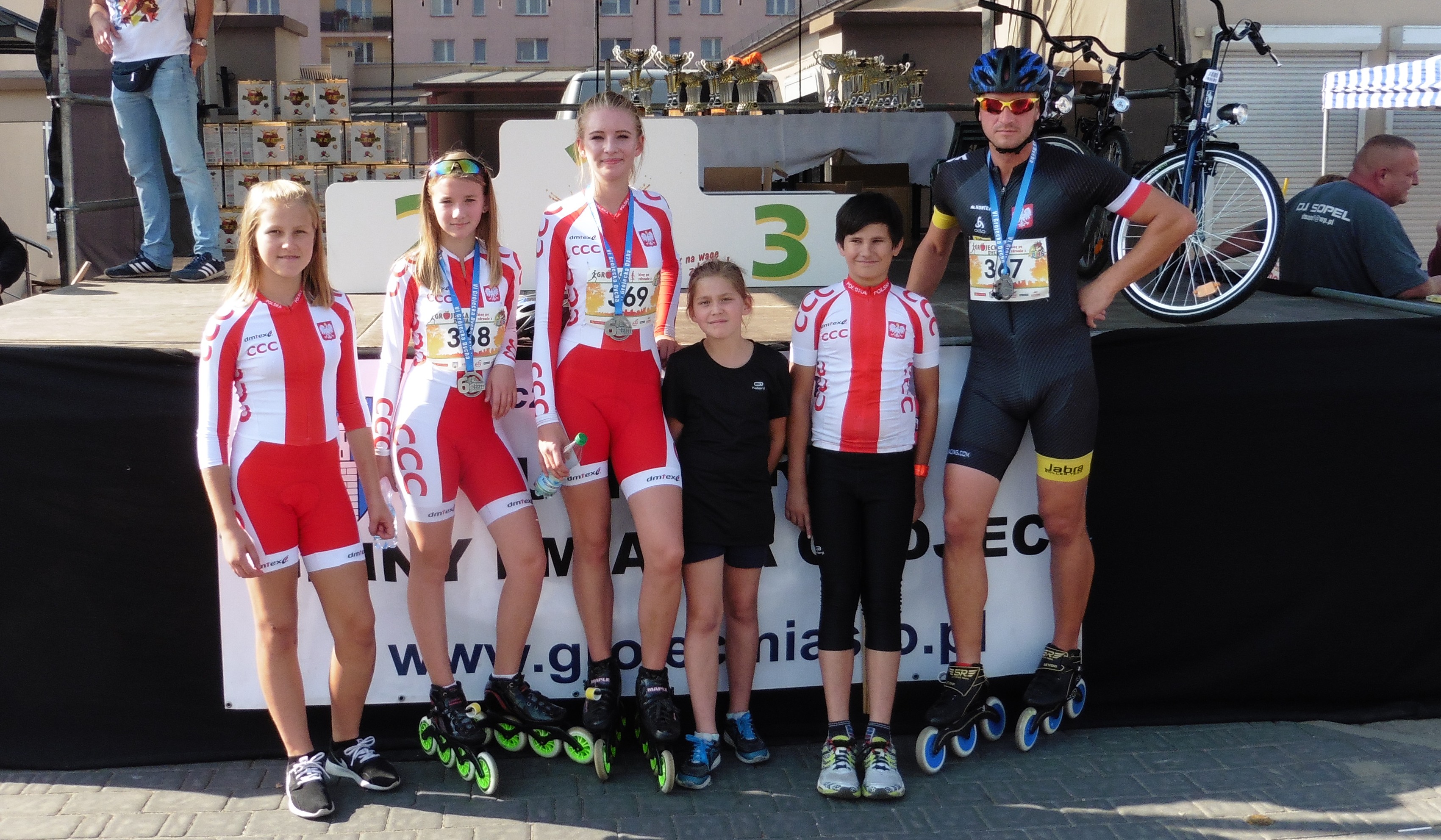Rolkarze ZWOLEŃ-TEAM w Grójcu z 6 medalami na zakończenie sezonu