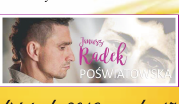 Koncert Janusza Radka na 70-lecie Miejskiej Biblioteki - zaproszenie