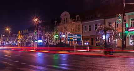 świąteczny Gostynin Wieczorową Po...