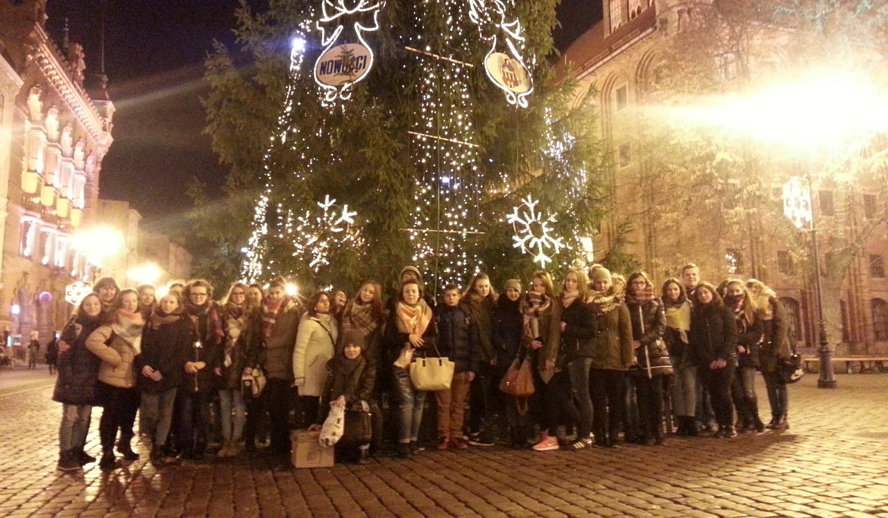 Pojechali do Torunia by robić...bombki [ZDJĘCIA]