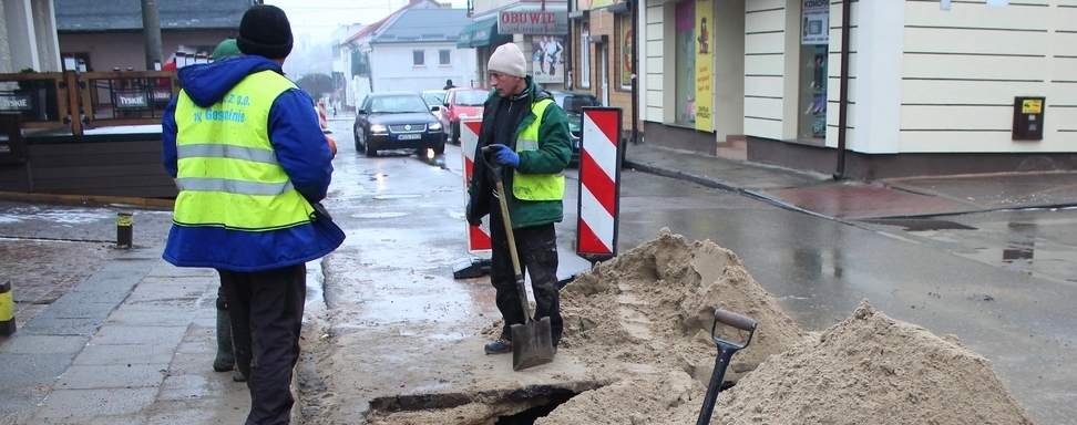 Awaria wodociągu przy ul. Floriańskiej