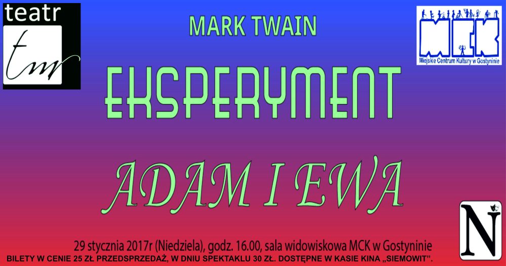 Spektakl Teatralny „eksperyment A...