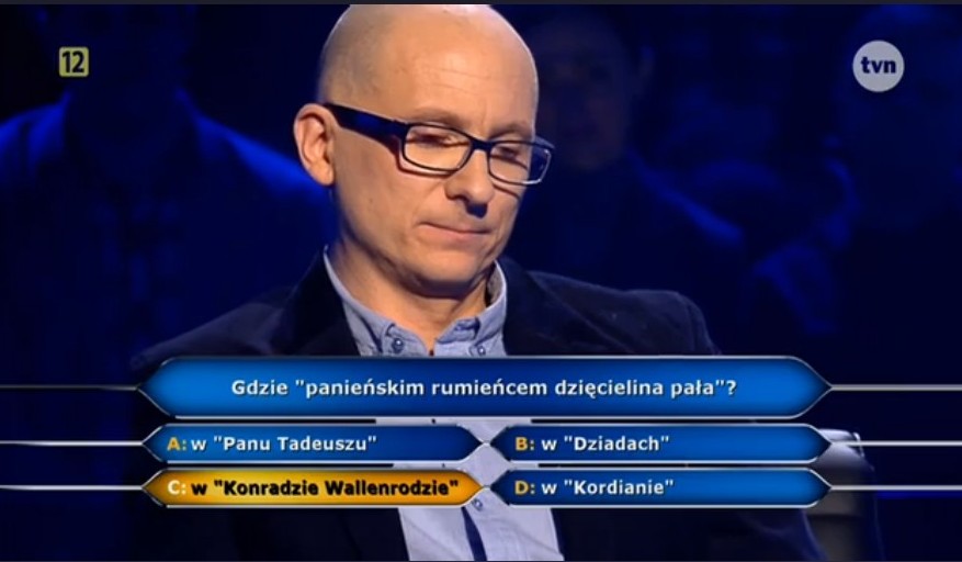 Gostyninianin w Milionerach. Poległ na „Panu Tadeuszu” [ZDJĘCIA]