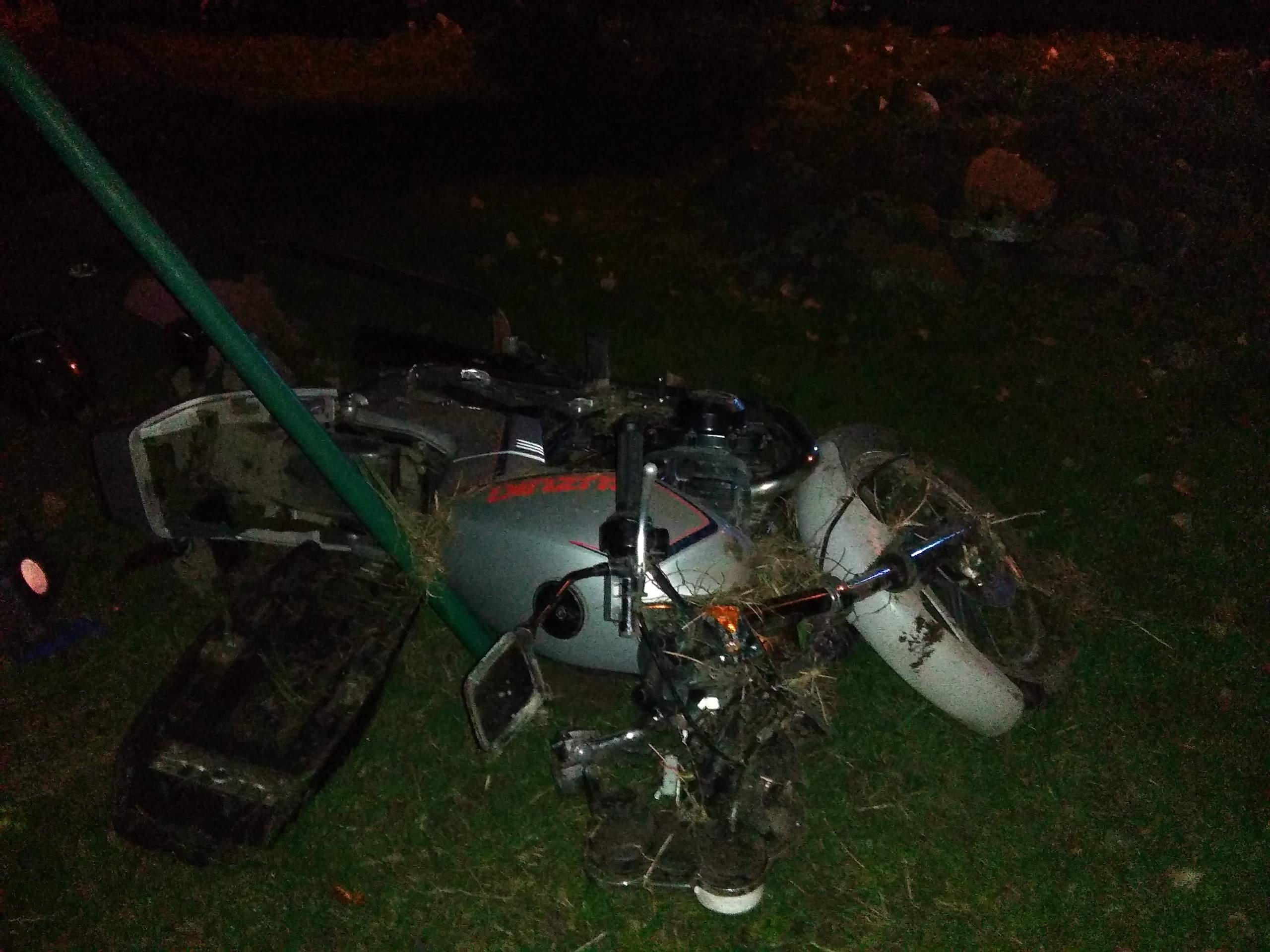 Tragiczny wypadek w Sokołowie. Nie żyje nastoletni motocyklista [ZDĘCIA]