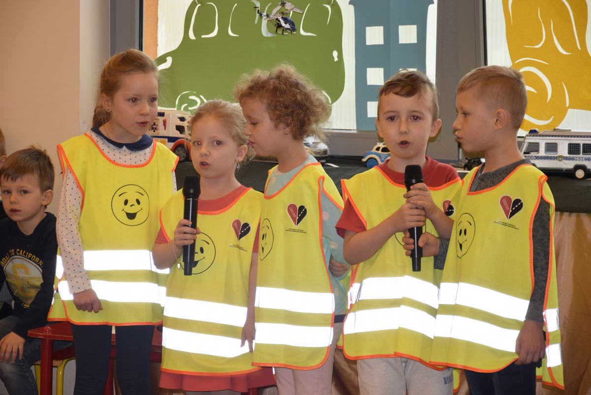 Międzyprzedszkolny Konkurs Wiedzy "Bądź przezorny na drodze" [ZDJĘCIA]