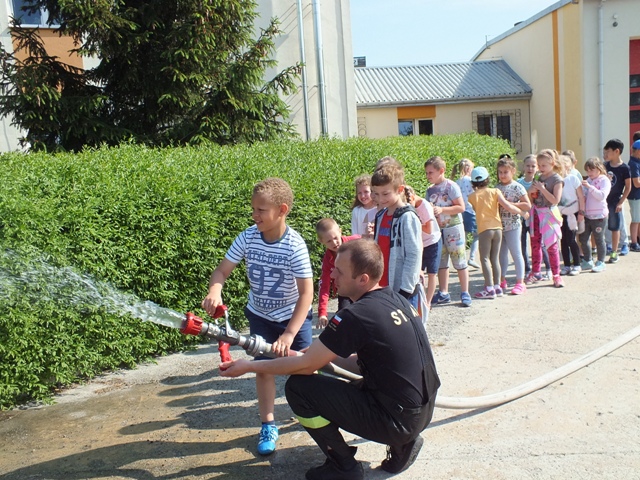 Z wizytą w Straży Pożarnej  [ZDJĘCIA]