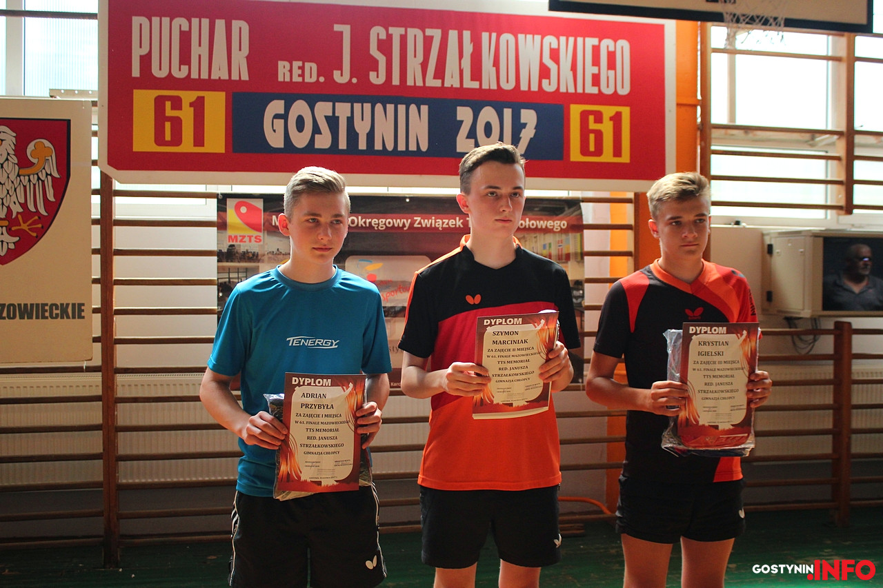 Trójka zawodników Gimnazjum nr 2 na podium 61. Memoriału Strzałkowskiego [ZDJĘCIA+WYNIKI]