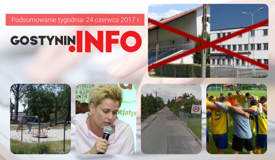 Podsumowanie tygodnia: nowy mapa obszaru zdegradowanego, kłopotliwe place zabaw oraz apel Agnieszki Korajczyk-Szyperskiej do Hejterów