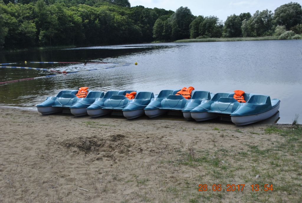 Rowery wodne już na Dybance