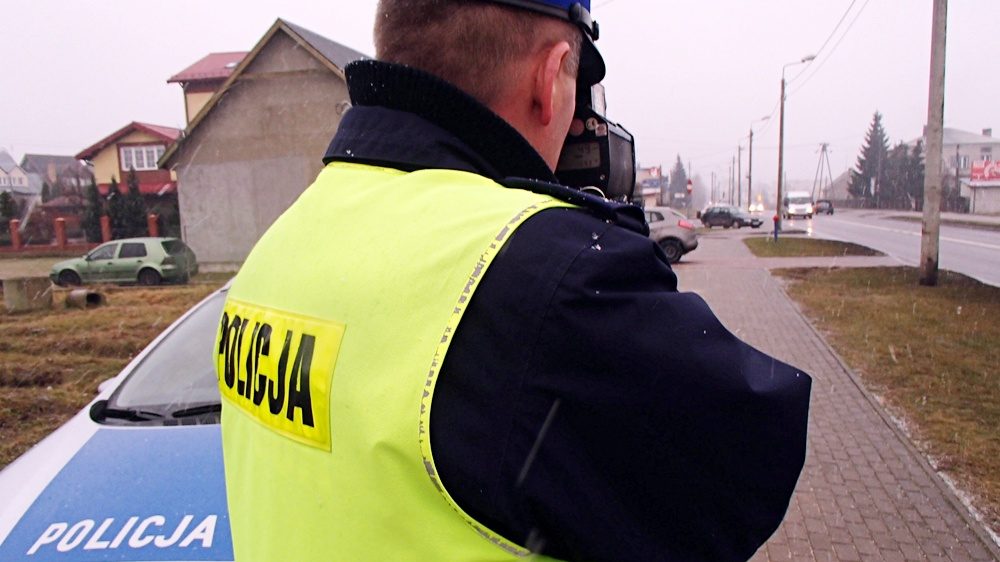 Grad mandatów. Policja podsumowuje działania "Prędkość"