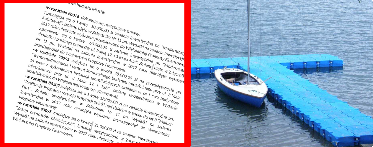 Otwiera Dybankę z pompą. Nie chce pomostu?