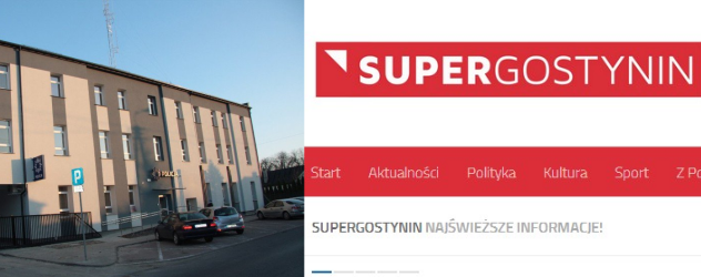 Stanowisko Policji w Gostyninie wobec zablokowania portalu supergostynin.pl
