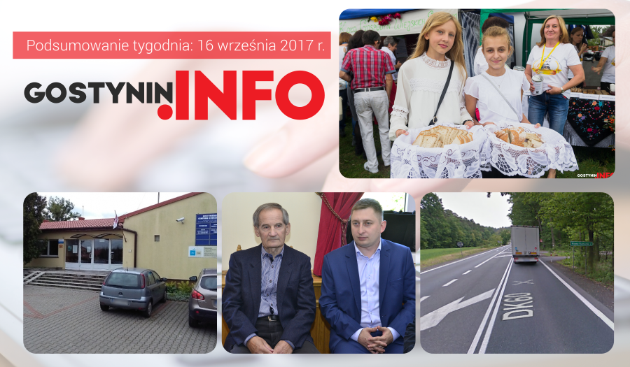 Podsumowanie tygodnia: Dożynki w Sierakówku, wypadek w Nowych Rumunkach oraz nowe porządki w GCE