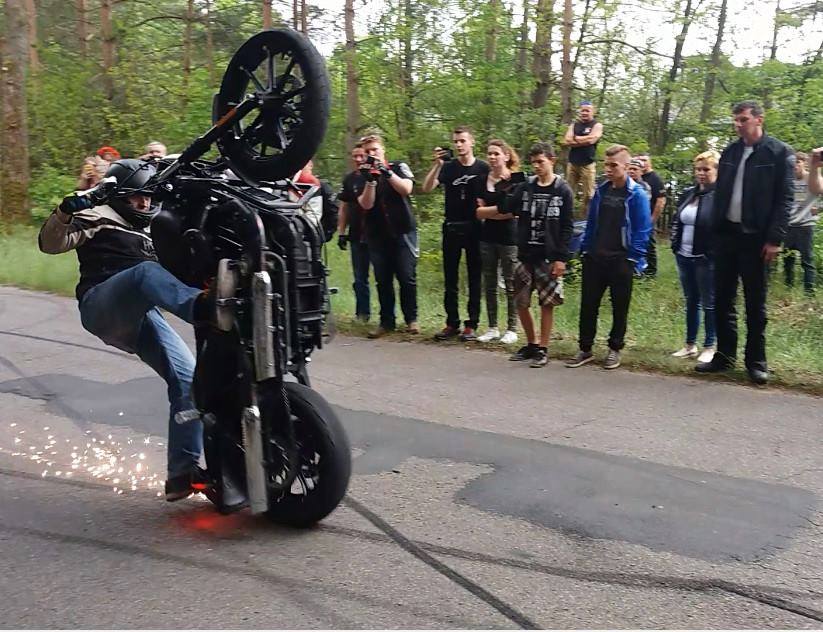 Akcja charytatywna dla 4-letniego Huberta. XIV Spotkanie Motocyklowe