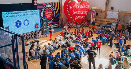 Wośp Zorganizował Próbę Bic...